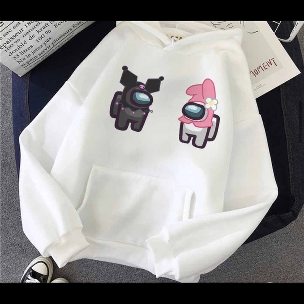 NWOT Among Us Kuromi hoodie